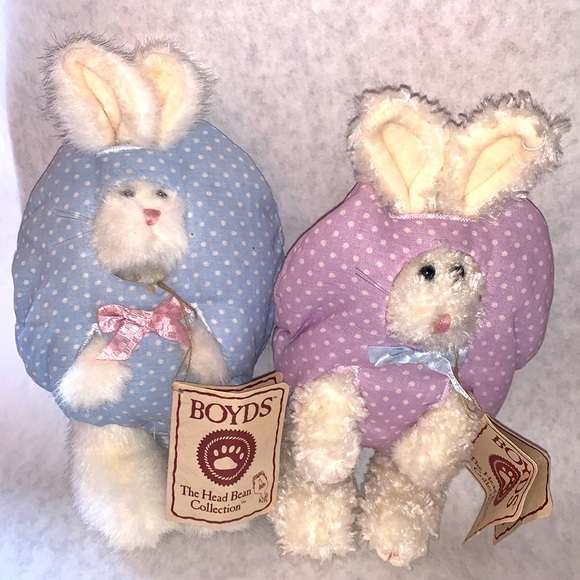 Boyd’s Bear Easter bunny set (Hip & Hop)